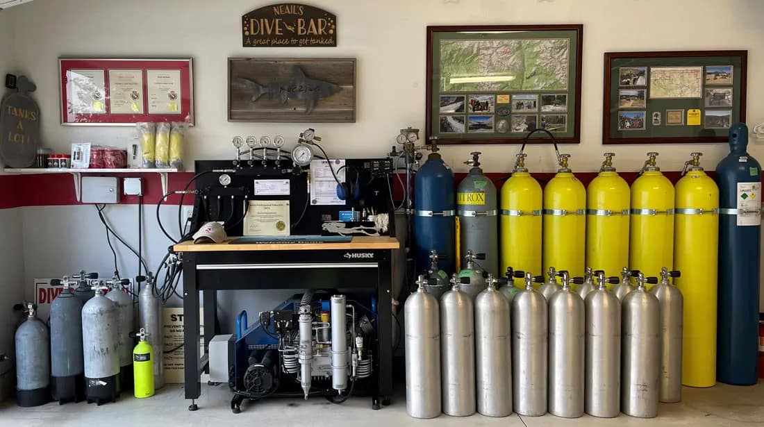 Scuba Tank Fill Where to Fill Your Dive Tanks UlmoDiving